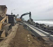 seawall construction and repair ground force geo construction