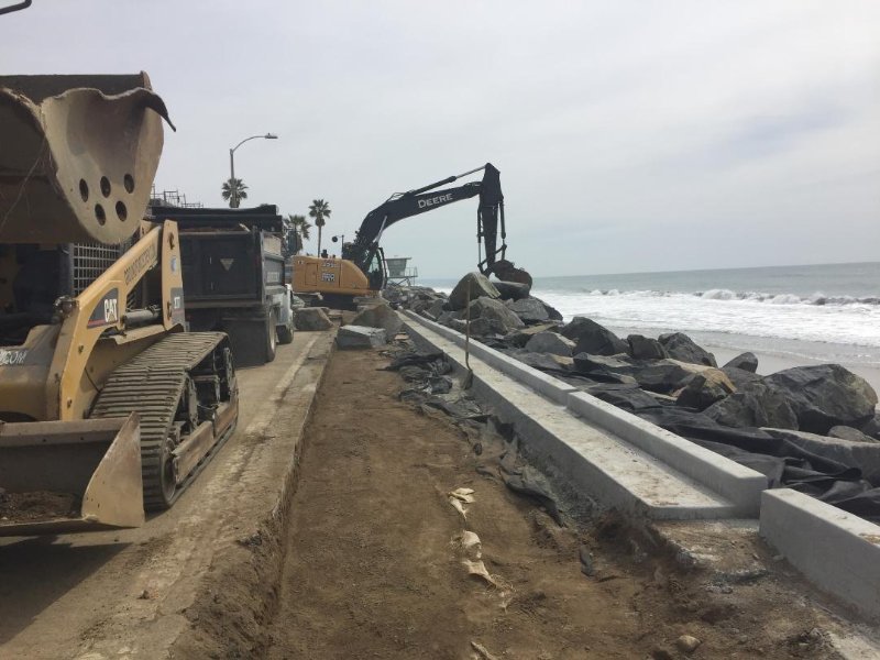 seawall construction and repair ground force geo construction