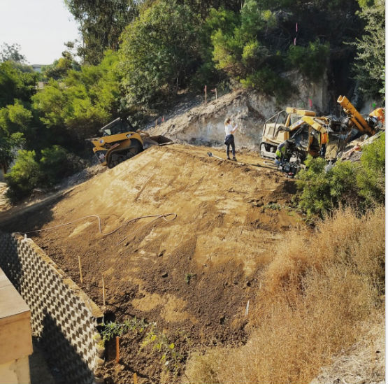 Soil Nailing Slope Repair Ground Force Geotechnical Earth Retention Systems